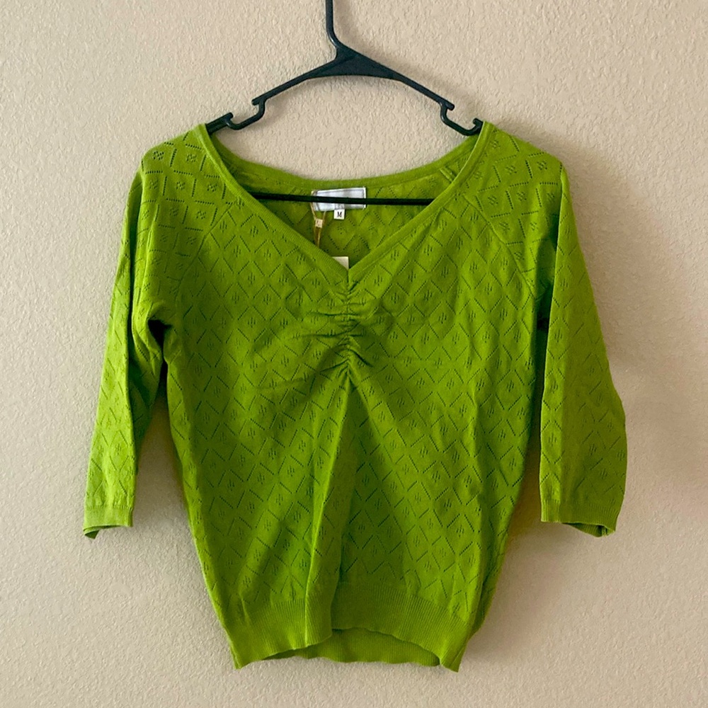 Rihoas spring/ summer  pointielle sweater